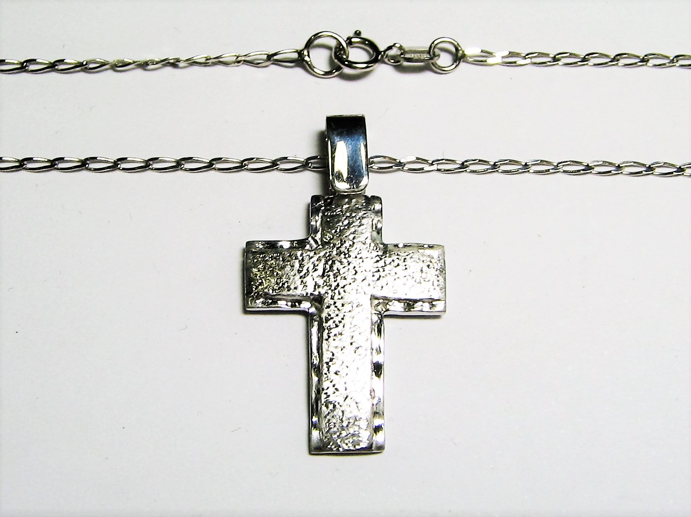 HAND MADE CROSS ,GOLD K14-585